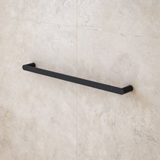 Caroma Urbane II Single Towel Rail 625 mm Matte Black  | The Blue Space