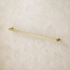 Caroma Urbane II Single Towel Rail 825mm Brushed Brass  | The Blue Space