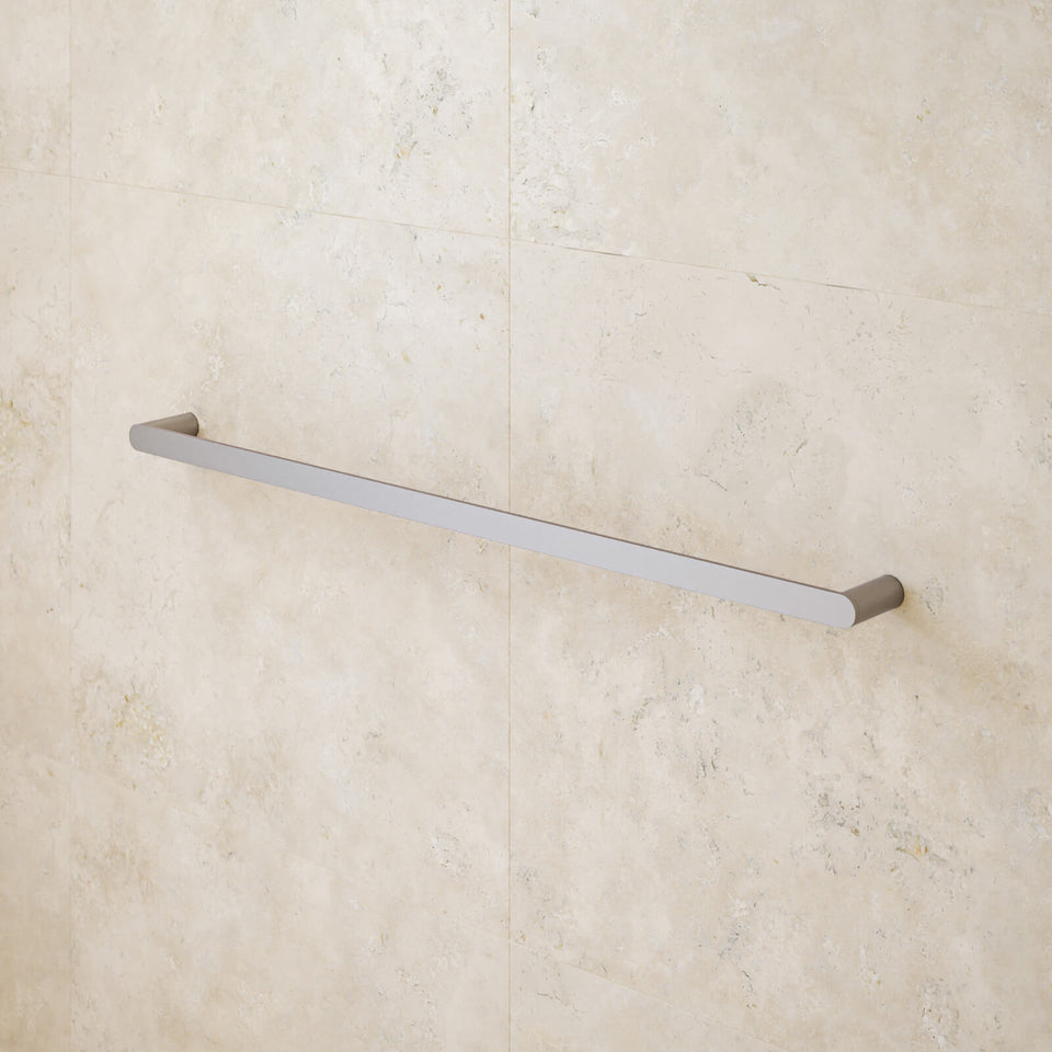 Caroma Urbane II Single Towel Rail 825mm Brushed Nickel