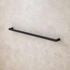 Caroma Urbane II Single Towel Rail 825mm Matte Black  | The Blue Space