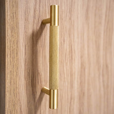 Lifestyle Castella Chelsea Pull Handle Satin Brass 128mm - The Blue Space