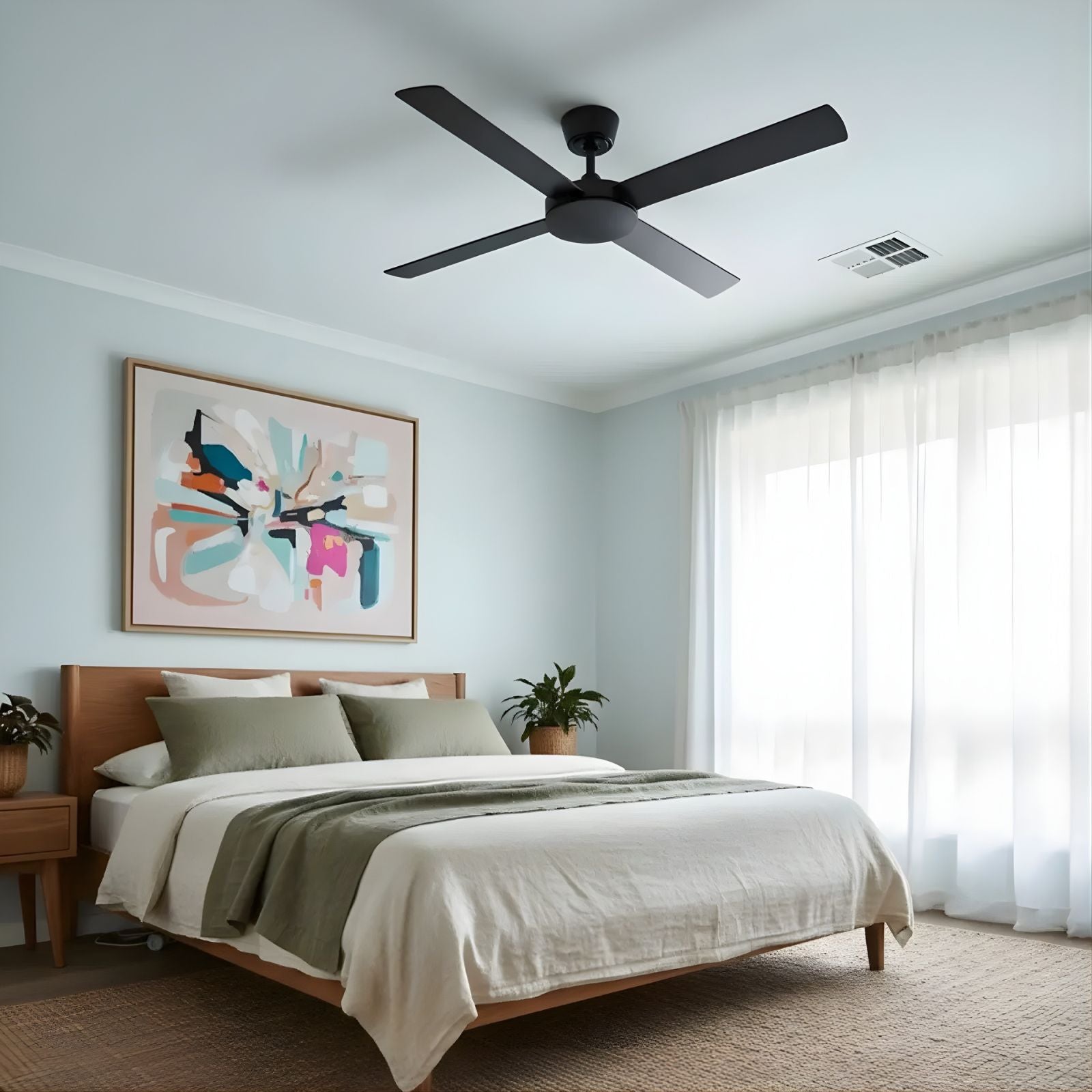 {"type":"root","children":[{"type":"paragraph","children":[{"type":"text","value":"Is a separate ceiling fan and light fitting harder to install?"}]}]}