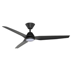 Fanco Infinity-iD 48'' (122cm) DC Ceiling Fan with LED Light - Black F8001/202B - The Blue Space