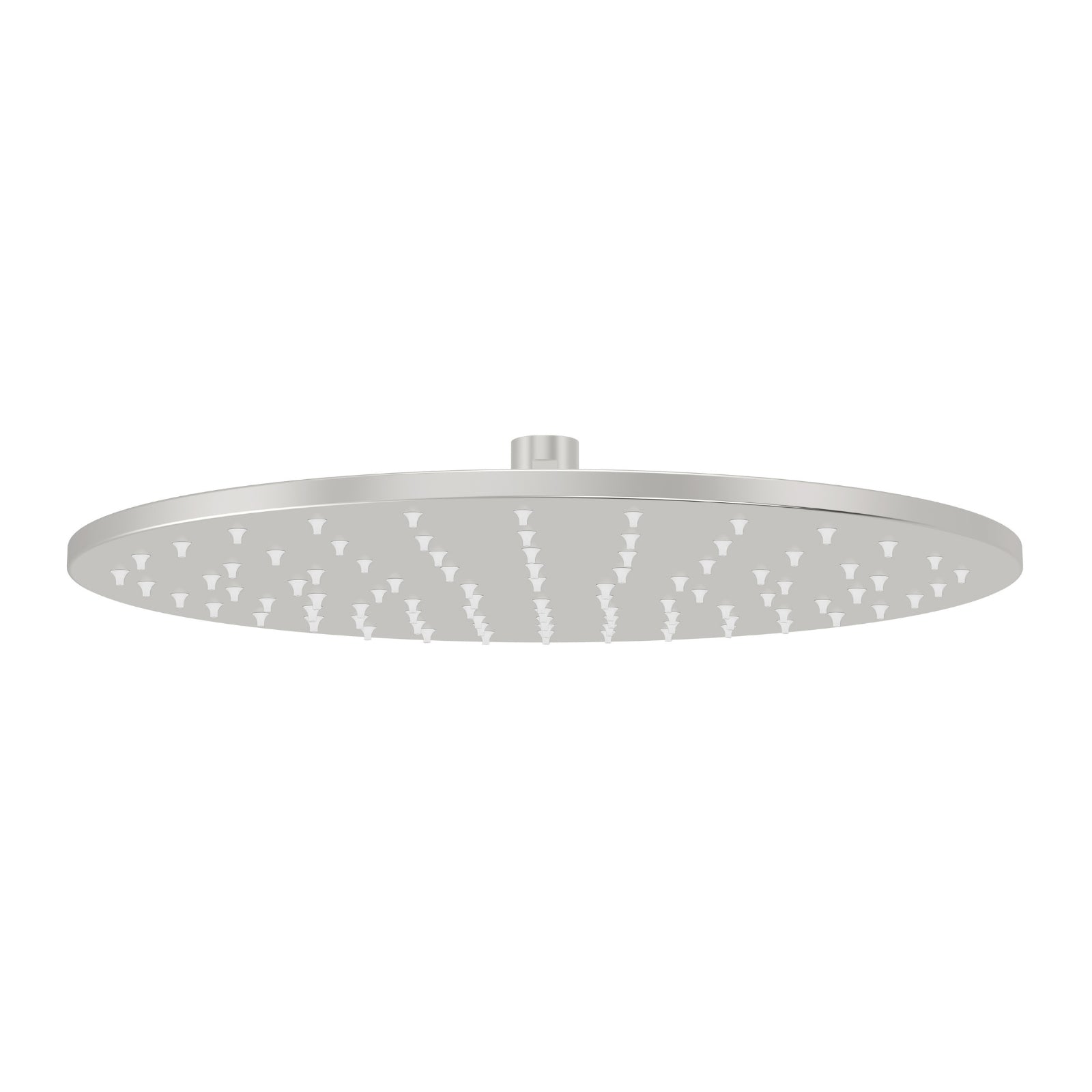 Front 2 Meir Round Shower Rose 300mm Brushed Nickel MH06N-PVDBN - The Blue Space