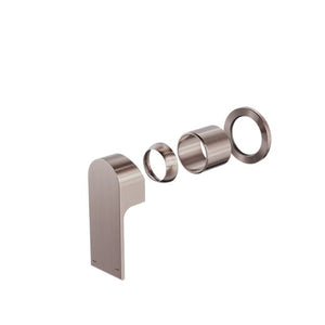 Nero Bianca Shower Mixer 60mm Plate Trim Kits Only Brushed Bronze