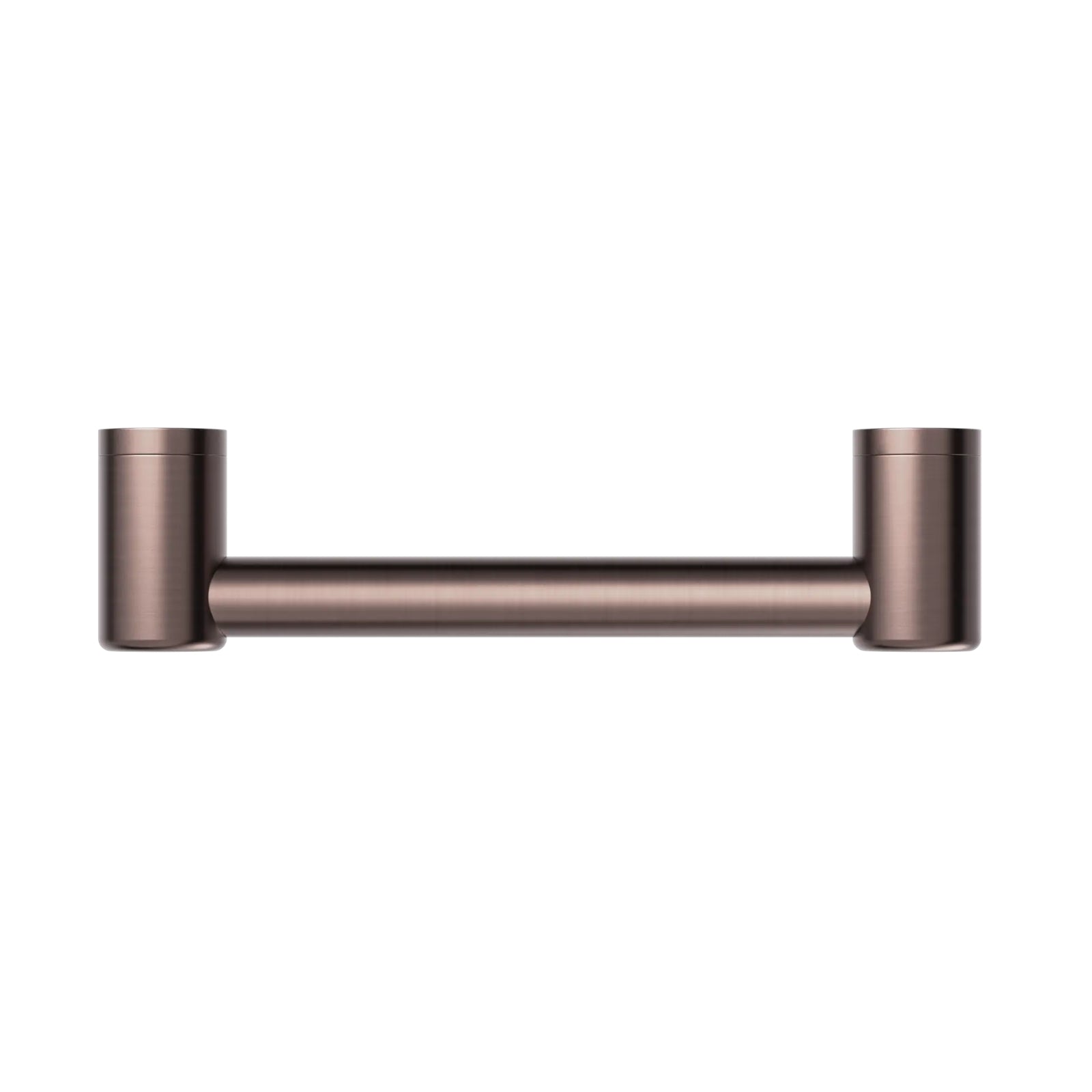 Side View Nero Mecca Care 32mm Grab Rail 300mm Brushed Bronze NRCR3212BZ - The Blue Space