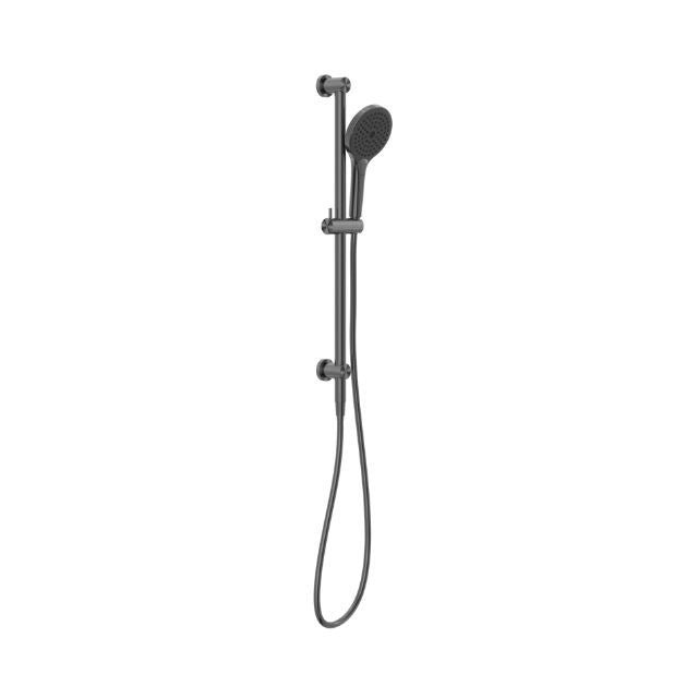 Nero Mecca Shower Rail With Air Shower II Gun Metal