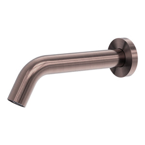 Nero Mecca Wall Mount Sensor Taps Brushed Bronze