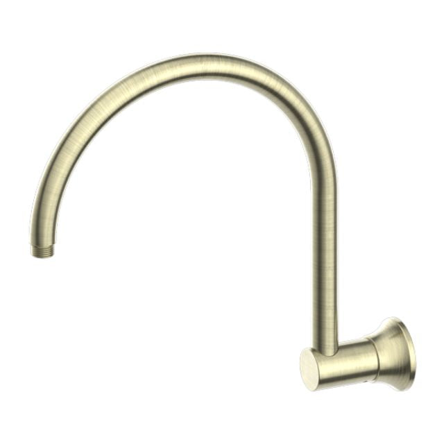 Nero York Shower Arm Aged Brass