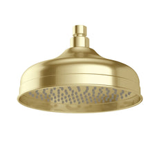 Phoenix Cromford Shower Rose 210mm Brushed Gold 134-5002-12 - The Blue Space