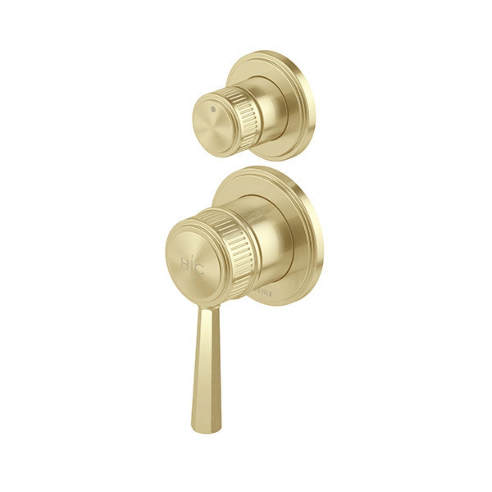 Phoenix Wiltern SwitchMix Shower / Bath Diverter Mixer (Fit-Off Kit Only) - Brushed Gold 144-2940-12-1 - The Blue Space