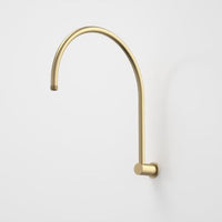 Caroma Contura II Gooseneck Shower Arm - Brushed Brass 849086BB - The Blue Space
