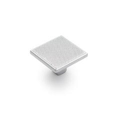 Castella Monaco Square Knob Polished Chrome 35mm - The Blue Space