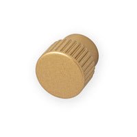 Castella Sorano Round Knob Matt Gold 25mm - The Blue Space