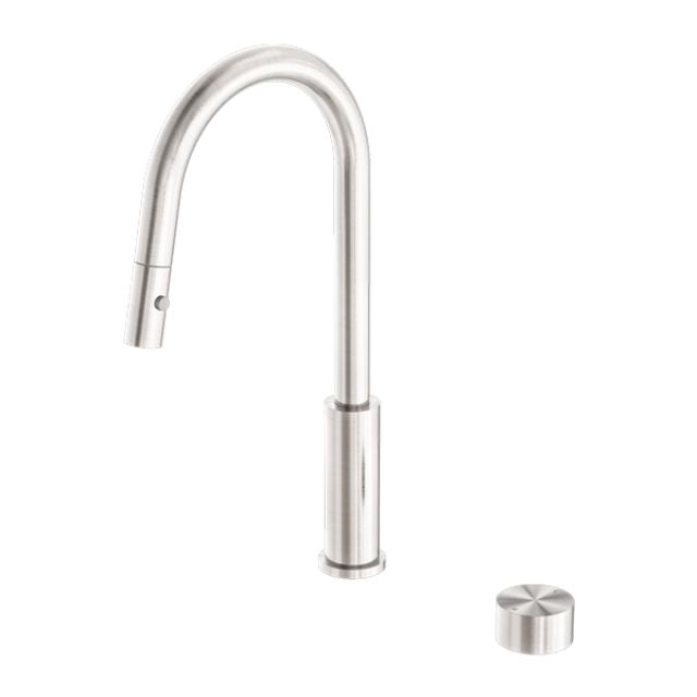Nero Kara Progressive Pull Out Kitchen Set Brushed Nickel