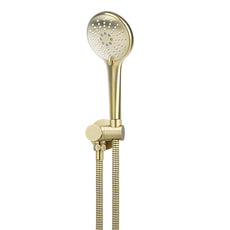 Meir Round 3 Function Hand Shower on Swivel Bracket in Tiger Bronze, retrofit - The Blue Space