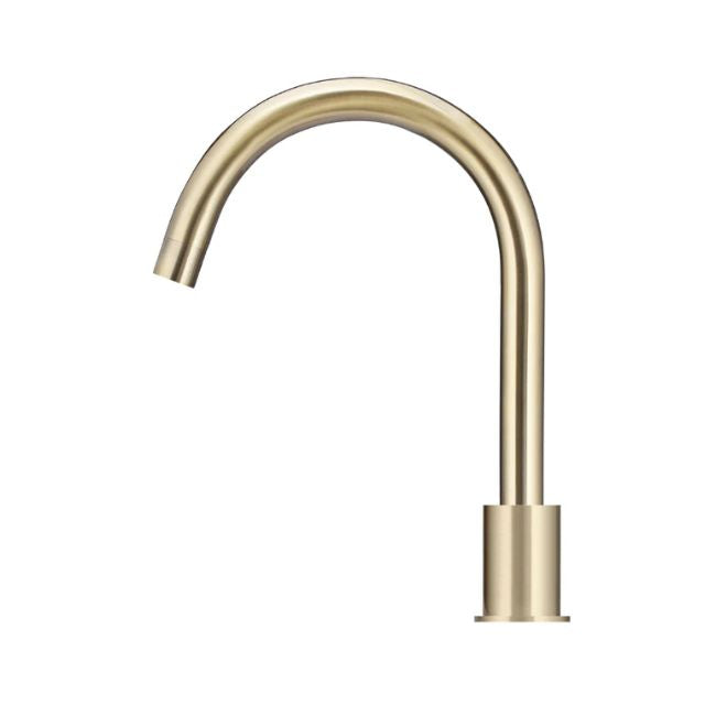 Meir Round Hob Mounted Swivel Spout Tiger Bronze