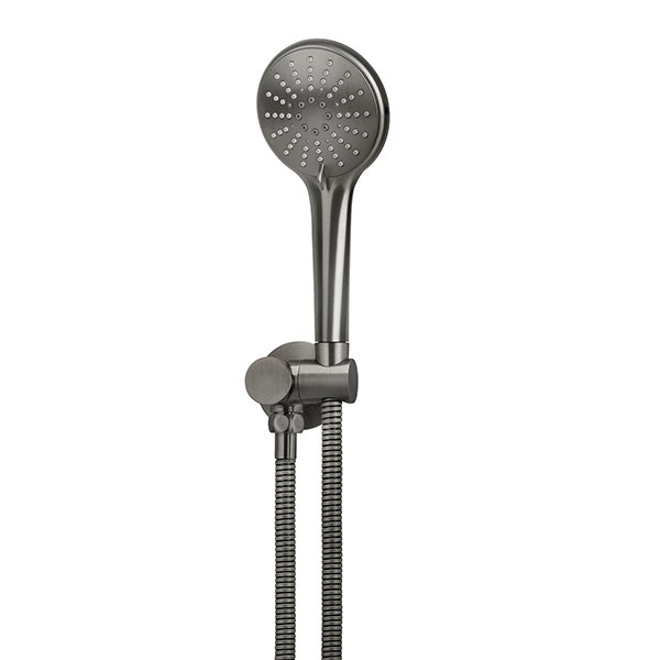Meir Round 3 Function Hand Shower on Swivel Bracket in Tiger Bronze, retrofit - The Blue Space