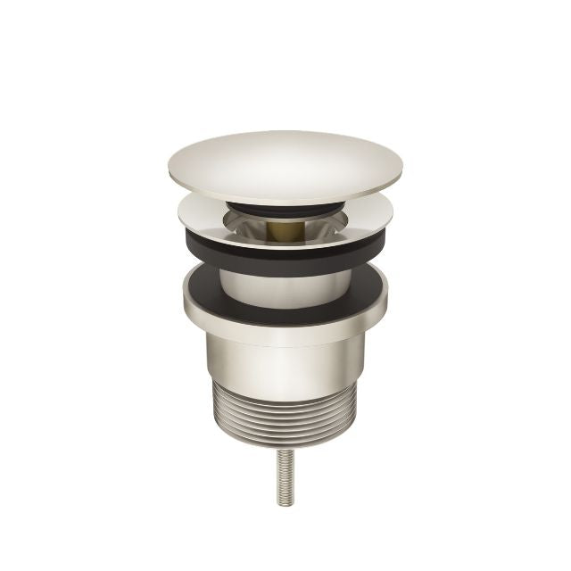 Meir Universal All-In-One Pop Up Waste - Basin & Bath Brushed Nickel