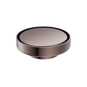 Nero 130mm Round Tile Insert Floor Waste 80mm Outlet Brushed Bronze