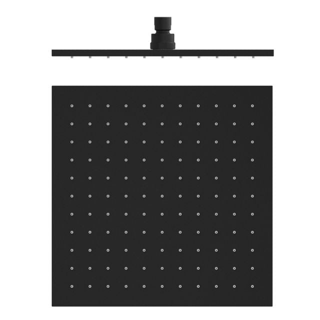 Nero 300mm Square Shower Head Matte Black