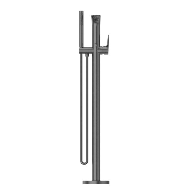 Nero Bianca Freestanding Bath Mixer With Hand Shower Gun Metal