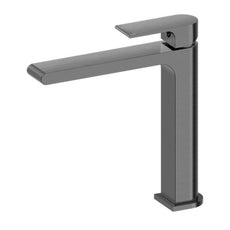 Nero Bianca Mid Tall Basin Mixer Gun Metal NR321501dGM - The Blue Space
