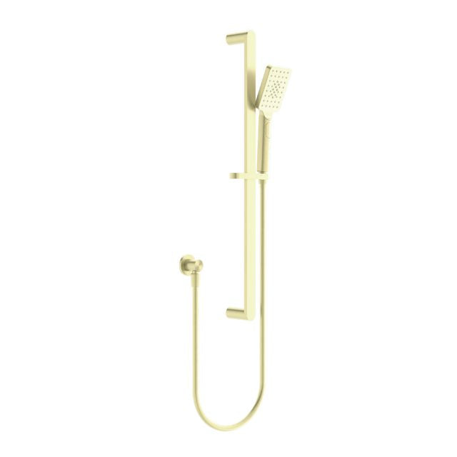 Buy Nero Bianca Shower Rail Brushed Gold NR30803BG - The Blue Space
