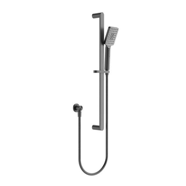 Nero Bianca Shower Rail Gun Metal