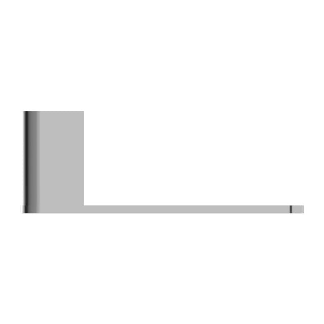 Nero Bianca Toilet Roll Holder Chrome