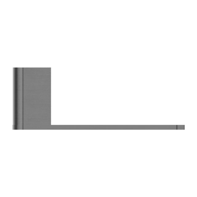 Nero Bianca Toilet Roll Holder Gun Metal