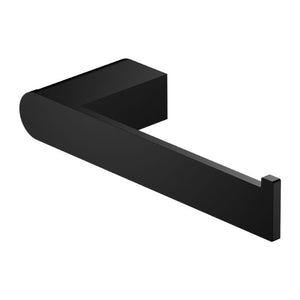 Nero Bianca Toilet Roll Holder Matte Black
