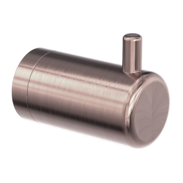 Nero Mecca Care 25mm Wall Hook Brushed Bronze NRCR2582BZ - The Blue Space