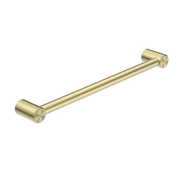 Nero Mecca Care 32mm Grab Rail 600mm Brushed Gold