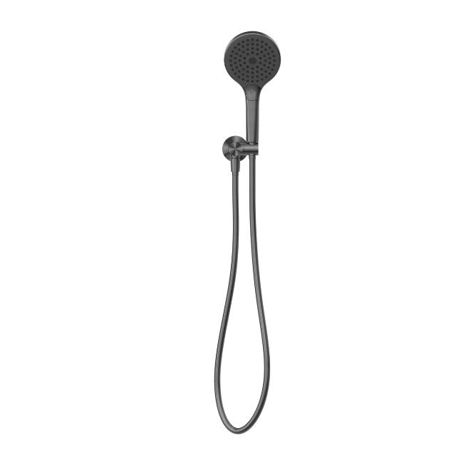 Nero Mecca Shower On Bracket With Air Shower II Gun Metal