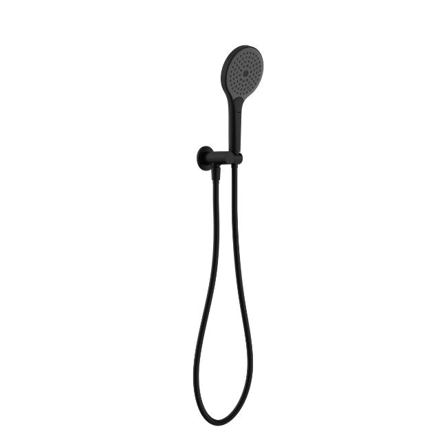 Nero Mecca Shower On Bracket With Air Shower II Matte Black