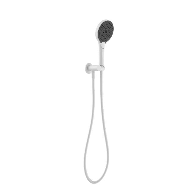 Nero Mecca Shower On Bracket With Air Shower II Matte White