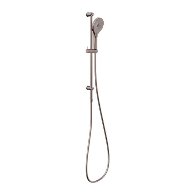 Nero Mecca Shower Rail Brushed Bronze