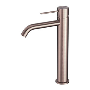 Nero Mecca Tall Basin Mixer Brushed Bronze