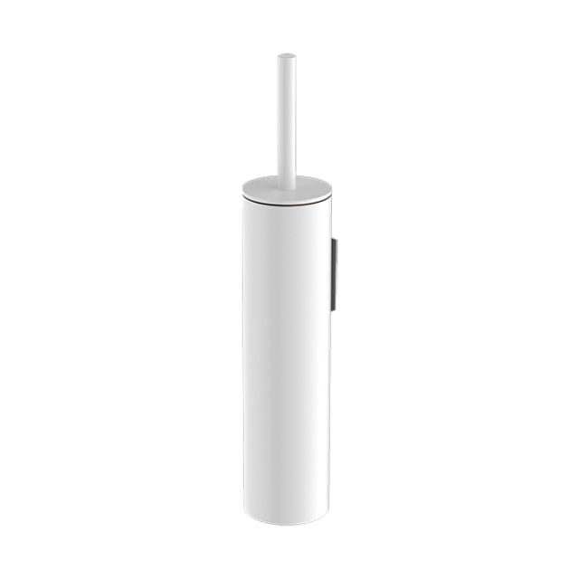 Nero Mecca Toilet Brush Holder in Matte White NR1988MW - The Blue Space 