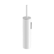 Nero Mecca Toilet Brush Holder in Matte White NR1988MW - The Blue Space 