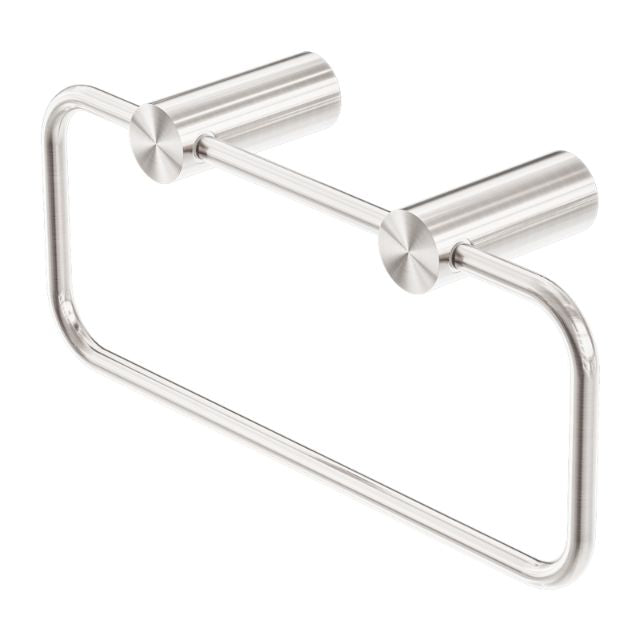 Nero New Mecca Towel Ring Brushed Nickel