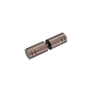 Nero Round Shower Knob Brushed Bronze