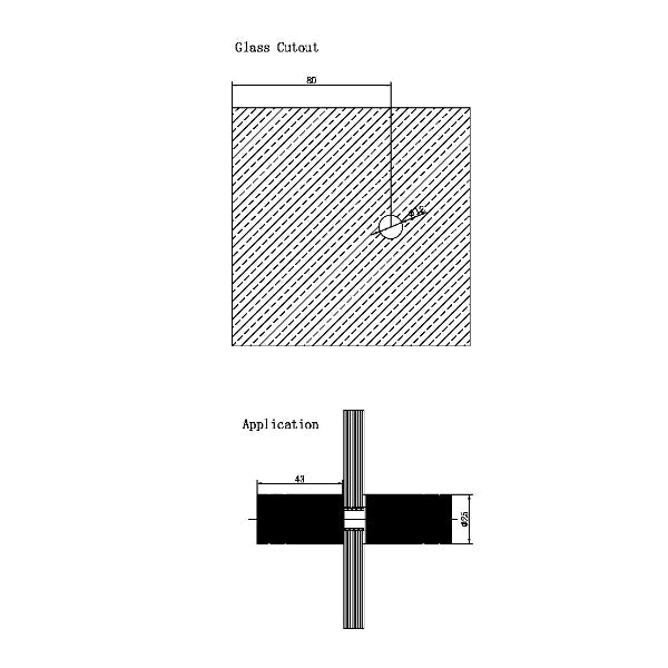 Nero Round Shower Knob - The Blue Space