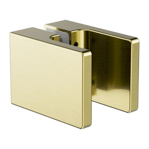 Nero Square Shower Knob Handle Brushed Gold