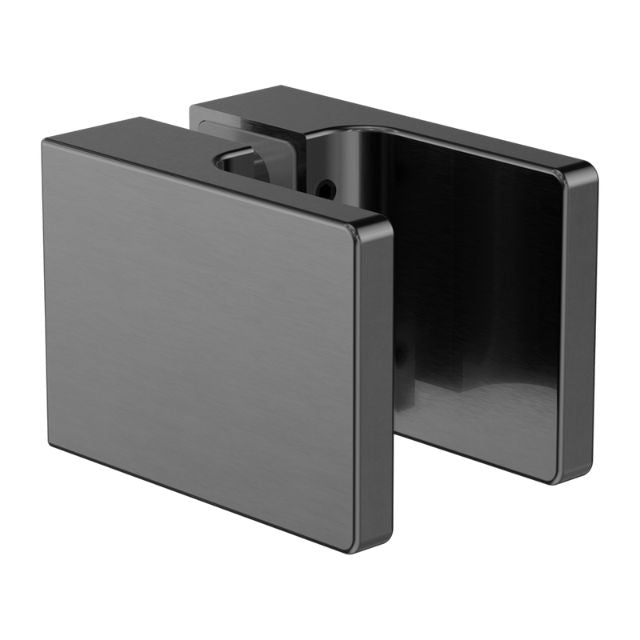 Nero Square Shower Knob Handle Gun Metal