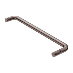 Nero Shower Towel Bar 500mm Brushed Bronze