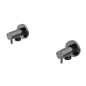 Nero Washing Machine Tap Set Gun Metal