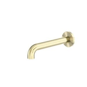 Nero Zen SS316L Round Basin/Bath Spout Only 185mm Brushed Gold