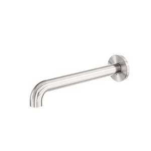 Nero Zen SS316L Round Basin/Bath Spout Only 230mm Brushed Nickel
